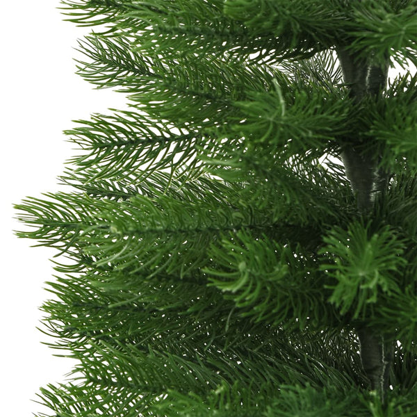 vidaXL Artificial Christmas Tree with Stand Slim 210 cm PE