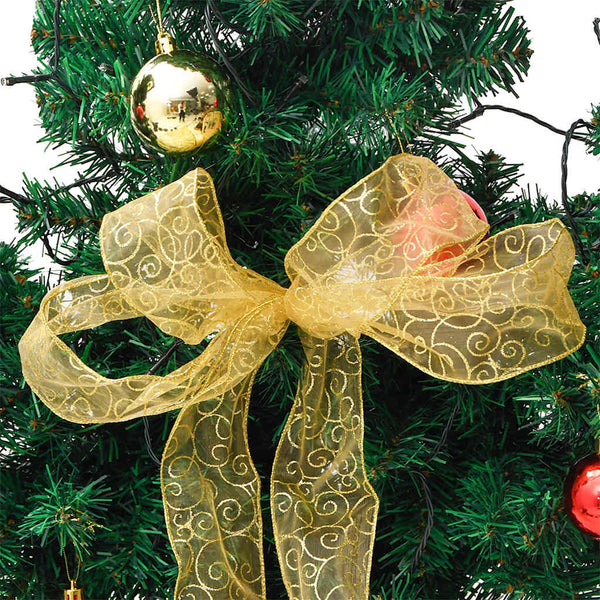 vidaXL Christmas Decoration Cactus with Stand and LED Green 150 cm PVC