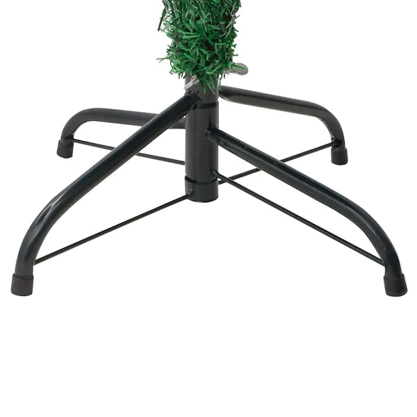 vidaXL Christmas Decoration Cactus with Stand and LED Green 150 cm PVC
