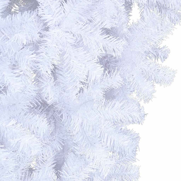 vidaXL Artificial Christmas Tree with Stand Inverted White 180 cm