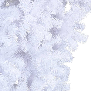 vidaXL Artificial Christmas Tree with Stand Inverted White 240 cm