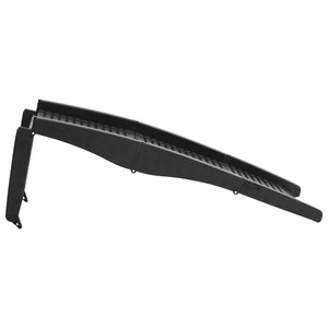 vidaXL Foldable Dog Ramp Black 153x40x12.5 cm Plastic