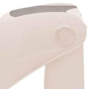 vidaXL 3-Step Foldable Dog Stairs Cream 50x38x38 cm Plastic