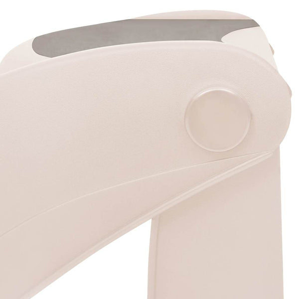 vidaXL 3-Step Foldable Dog Stairs Cream 50x38x38 cm Plastic