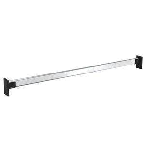 vidaXL Telescopic Wardrobe Rails 4 pcs. Silver 58-100 cm