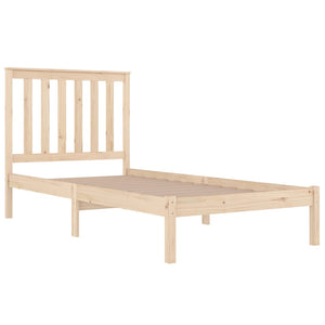 vidaXL Solid Wood Bed Frame without Mattress
