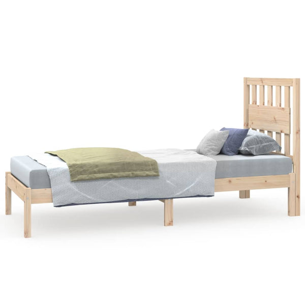 vidaXL Solid Wood Bed Frame without Mattress