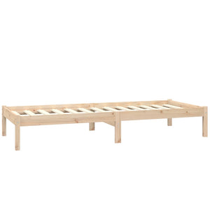 vidaXL Solid Wood Bed Frame without Mattress