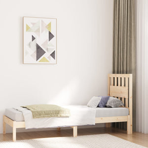 vidaXL Solid Wood Bed Frame without Mattress