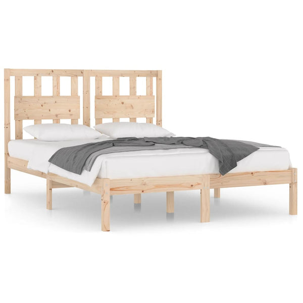 vidaXL Solid Pine Bed 160x200 cm