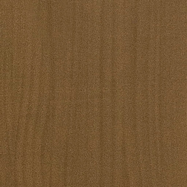vidaXL Solid Wood Bed Honey Brown Pine 200x200 cm