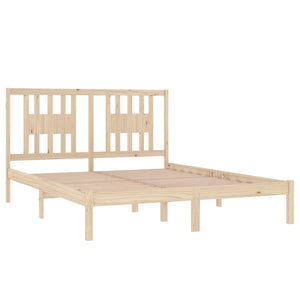 vidaXL Solid Pine Bed 160x200 cm