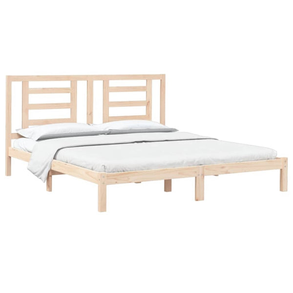 vidaXL Solid Wood Bed 180x200 cm