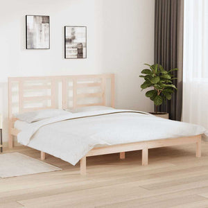 vidaXL Solid Wood Bed 180x200 cm