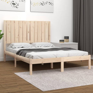 vidaXL Solid Wood Bed 120x190 cm
