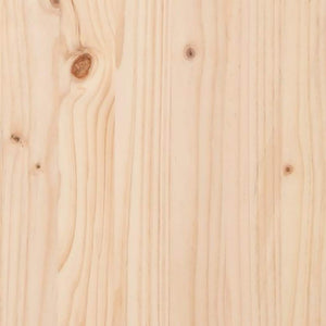 vidaXL Solid Wood Bed 100x200 cm