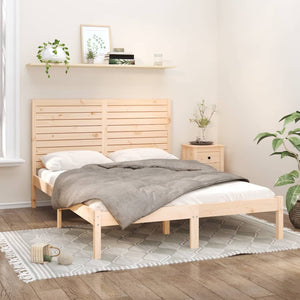 vidaXL Solid Wood Bed 160x200 cm