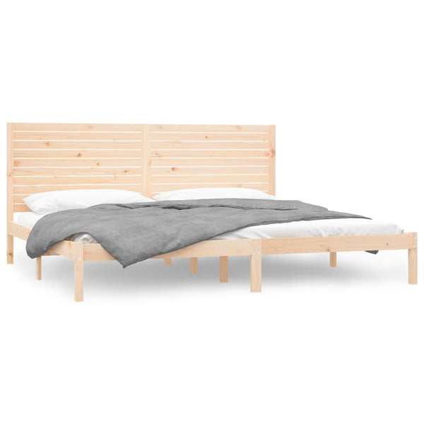 vidaXL Solid Wood Bed 200x200 cm