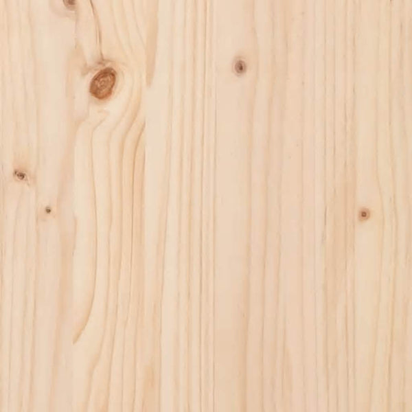 vidaXL Solid Wood Bed 90x190 cm