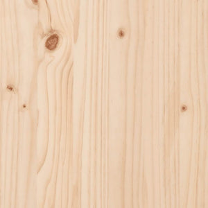 vidaXL Solid Wood Bed 90x200 cm