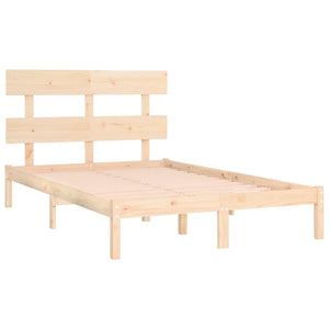 vidaXL Solid Wood Bed 180x200 cm