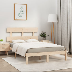 vidaXL Solid Wood Bed 180x200 cm