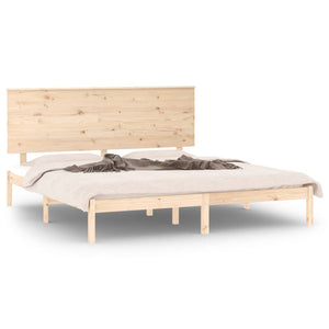 vidaXL Solid Wood Bed 180x200 cm