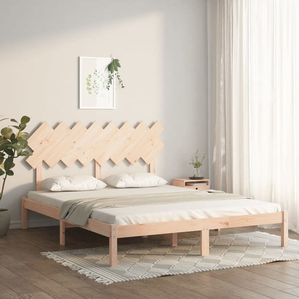 vidaXL Solid Wood Bed 160x200 cm