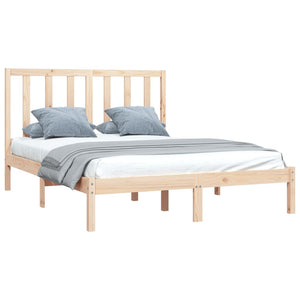 vidaXL Solid Wood Bed Frame without Mattress 120x200 cm Pinewood