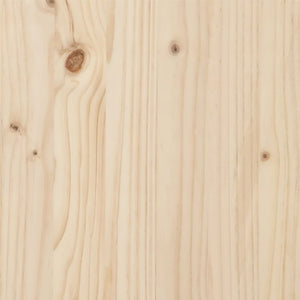 vidaXL Solid Wood Bed 90x190 cm