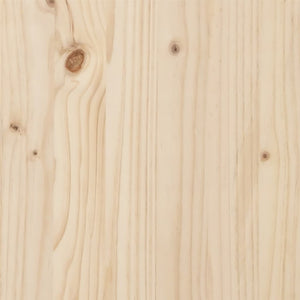 vidaXL Solid Wood Bed 120x190 cm