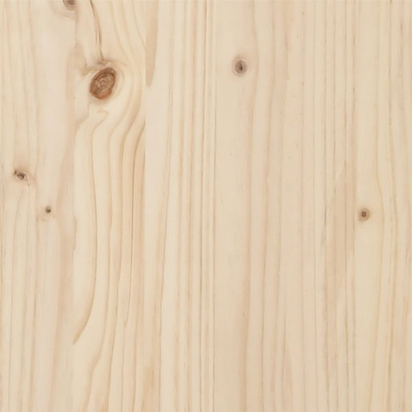 vidaXL Solid Wood Bed 150x200 cm