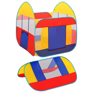 vidaXL Play Tent with 550 Balls 123x120x126 cm
