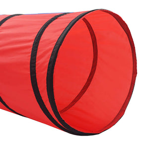vidaXL Play Tunnel with 250 Balls Multicolored