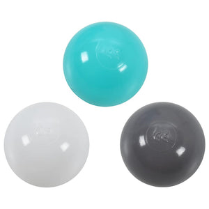 vidaXL Play Tunnel with 250 Balls Multicolored