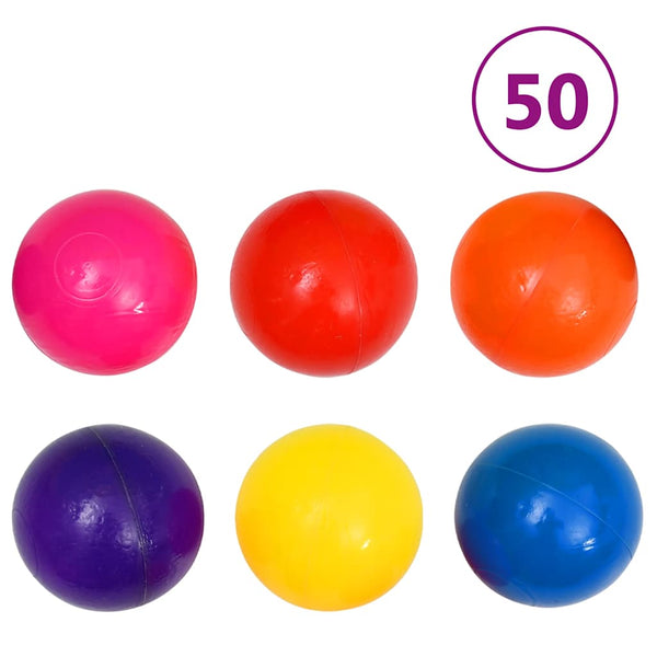 vidaXL Ball Pit with 300 Balls 75x75x32 cm
