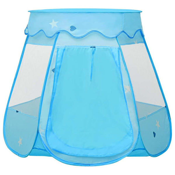 vidaXL Kids' Play Tent with 250 Balls Blue 102x102x82 cm