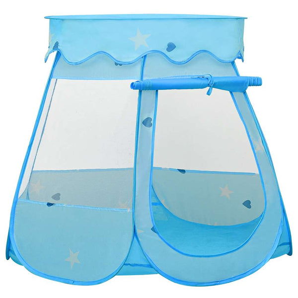 vidaXL Kids' Play Tent with 250 Balls Blue 102x102x82 cm