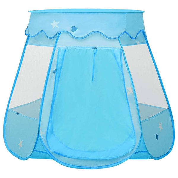 vidaXL Kids' Play Tent with 250 Balls Blue 102x102x82 cm