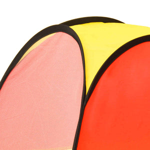 vidaXL Play Tent with 250 Balls Multicolored 255x80x100 cm