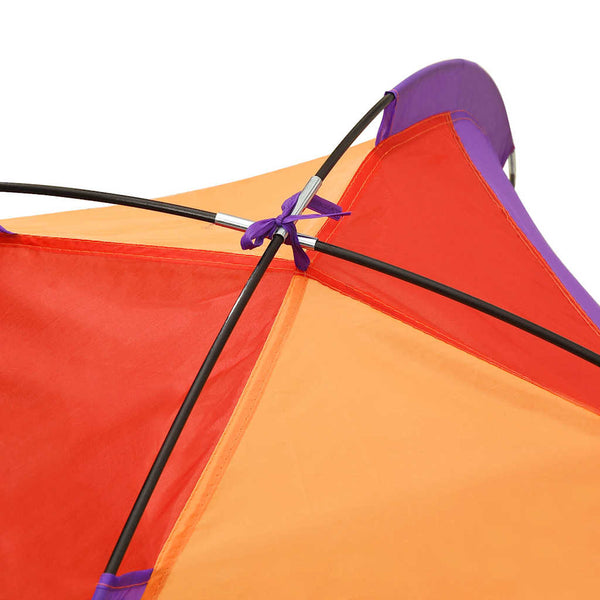 vidaXL Play Tent with 250 Balls Multicolored 338x123x111 cm