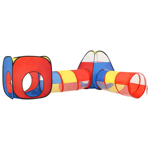 vidaXL Play Tent with 250 Balls Multicolored 190x264x90 cm