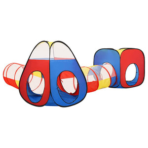 vidaXL Play Tent with 250 Balls Multicolored 190x264x90 cm