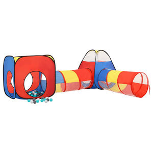 vidaXL Play Tent with 250 Balls Multicolored 190x264x90 cm