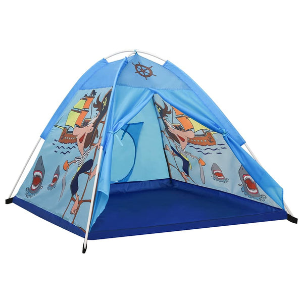 vidaXL Play Tent with 250 Balls Blue 120x120x90 cm