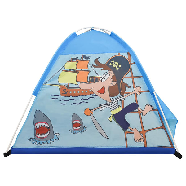 vidaXL Play Tent with 250 Balls Blue 120x120x90 cm
