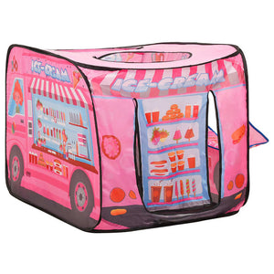 vidaXL Kids Play Tent with 250 Balls Pink 70x112x70 cm