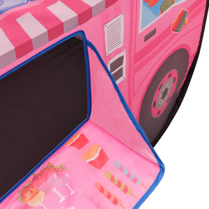 vidaXL Kids Play Tent with 250 Balls Pink 70x112x70 cm