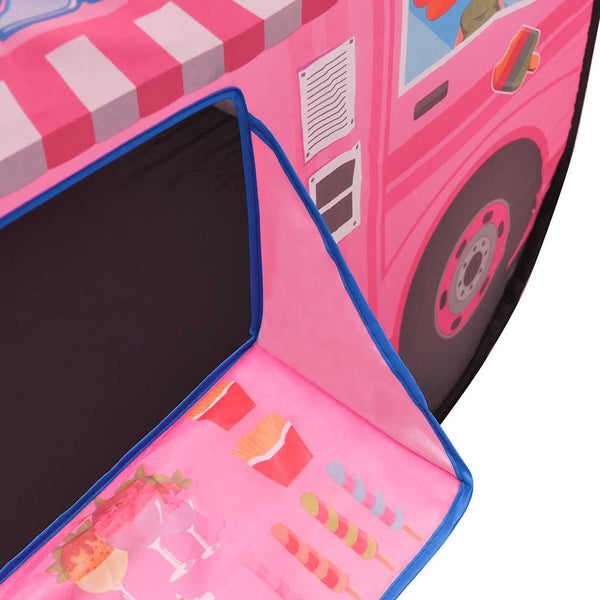 vidaXL Kids Play Tent with 250 Balls Pink 70x112x70 cm