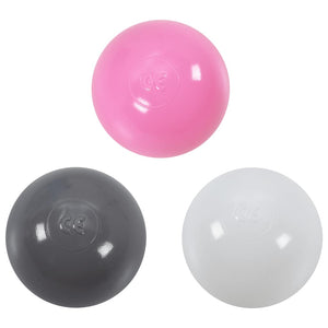 vidaXL Kids Play Tent with 250 Balls Pink 70x112x70 cm